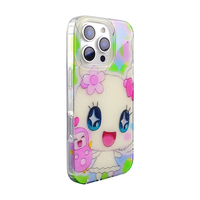 Funda de Teléfono Personalizada con Logotipo, Diseño de Dibujos Animados, TPU+PC Suave, Protección 360° Anti-Caídas y Anti-Huellas