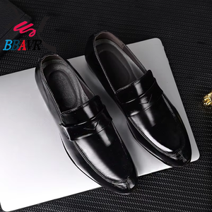 Zapatos Casuales de Hombre, Talla Grande, de PU, con Punta Puntiaguda, Transpirables, Duraderos, Estilo Coreano, Sin Cordones - Product Image 4