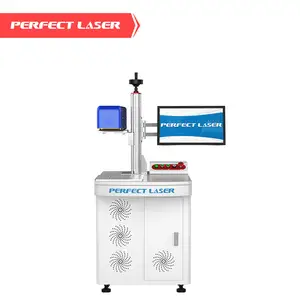 Marqueur de Logo à mise au point dynamique Laser parfait/graveur Laser en métal/Machine de marquage Laser à Fiber 3D 30W 50W pour acier rond incurvé