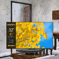 Téléviseur LED intelligent HD 32 pouces Android WiFi pour la maison, l'hôtel, OEM ODM