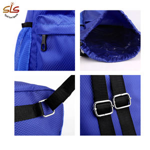 Sacs à cordon en nylon, sacs à dos à cordon en tissu Oxford, sacs à cordon imperméables pour la salle de sport, le basketball, sacs à cordon personnalisés - Product Image 2