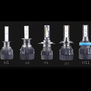หลอดไฟหน้ารถยนต์ H11-CSP LED อะไหล่รถยนต์ H1 H3 H11 H7 H4 - Product Image 3