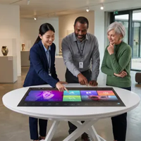 Mesa Táctil LCD Inteligente Personalizada con Pantalla Táctil Capacitiva Interactiva para Aplicaciones de Juegos y Educación