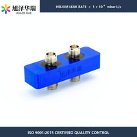 Connecteur industriel d'aviation à joint époxy TNC F/F D-Frame coaxial RF pour chambre à vide de semi-conducteurs
