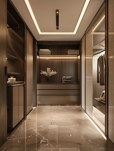 Fabricant de meubles sur mesure Meubles de chambre à coucher Armoire moderne modulaire en bois Design Garde-robe de chambre Style minimaliste - Product Image 2