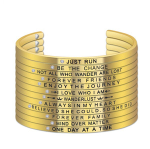 Pulseras de la Amistad para Mujeres Adolescentes, Brazalete Personalizado con Frases de Mantra para Cumpleaños, Pulsera con Logotipo Personalizado - Product Image 6