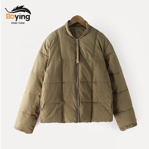 <span class=keywords><strong>Chaqueta</strong></span> Acolchada para Mujer en Estilo Neo-Chino - Abrigo de Invierno con Cuello Alto, Elegante <span class=keywords><strong>Chaqueta</strong></span> Corta Acolchada para Calle - Product Image 1