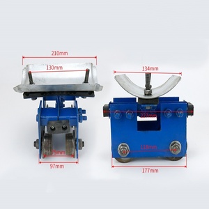 Gru a blocchi di cavi a I-beam traino carrello traino I-beam carrello di traino puleggia di blocco I-beam - Product Image 4
