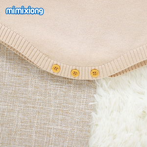 Mimixiong Meilleures ventes OEKO-TEX Combinaisons sans manches en tricot pour bébés et tout-petits, couleur unie, style boutique - Product Image 5