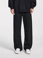 Nouveau pantalon décontracté en coton épais 2026 pour l'automne, taille haute élastique, fermeture à cordon, poches latérales, anti-UV, léger, coupe droite