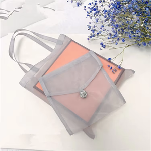 Bolsas de Organza Fuchen para Envío Directo con Logotipo Brad, Envío Gratis, Material de Poliéster, para Regalos, con Asa Incluida - Product Image 5