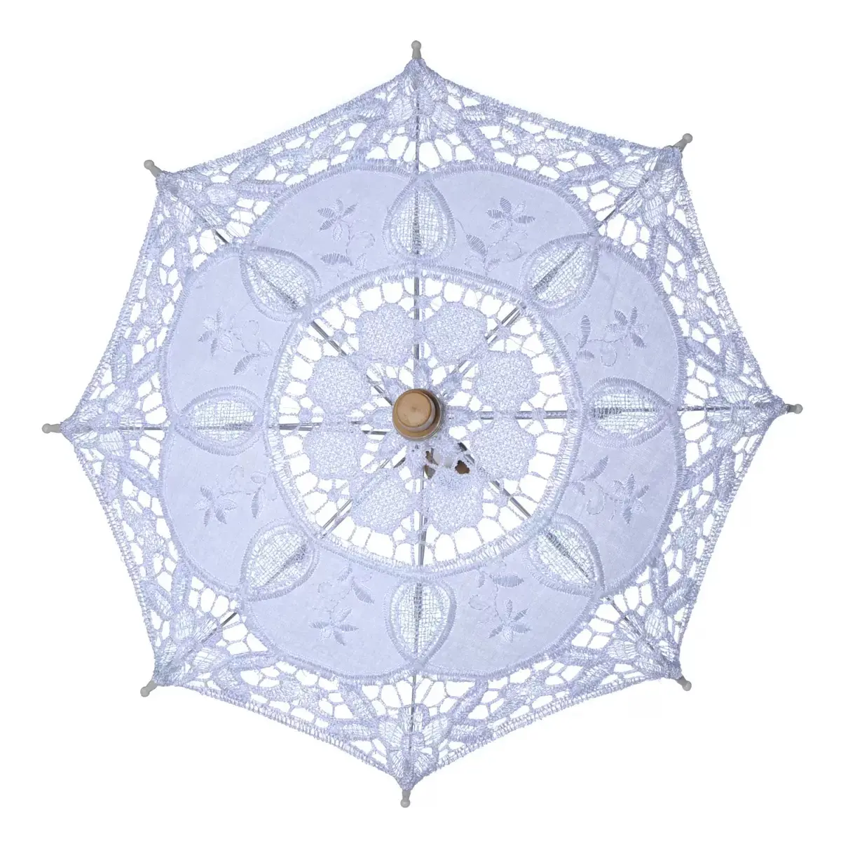 結婚式の傘の装飾パーソナライズされた白い女性の派手な傘