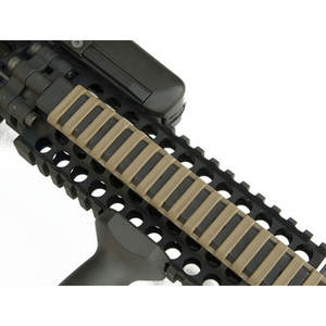 แผ่นป้องกันรางรถไฟอลูมิเนียมแบบนุ่ม สีดำ 175x25x21 มม. น้ำหนักเบา 50 กรัม - Product Image 5