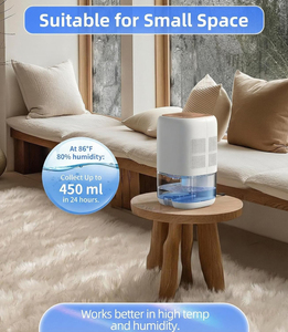 ราคาโรงงาน OEM เครื่องลดความชื้นแบบพกพาขนาดเล็ก 1000 มล. สำหรับใช้ในบ้าน 12 โวลต์ - Product Image 6