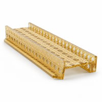 Support de Mahjong en Rotin Moderne U.fun avec Poussoirs Intégrés et Support Magnétique en Acrylique Transparent 20 Pouces – Accessoire Grandmillennial