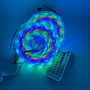 スマート<span class=keywords><strong>RGB</strong></span> <span class=keywords><strong>LED</strong></span>ライトストリップ テレビ用リモコン付きストリップライト 2835 適合 フレキシブル<span class=keywords><strong>LED</strong></span>テープ 防水WiFi <span class=keywords><strong>LED</strong></span>ストリップライト - Product Image 4