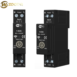 <span class=keywords><strong>Wifi</strong></span> thông minh 1-63a thu nhỏ ngắt mạch 1P Đồng đo điện không dây điều khiển từ xa chuyển đổi - Product Image 1