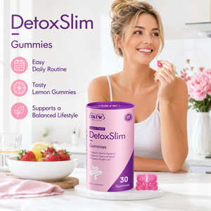 Gummies Détox Minceur Saveur Citron Marque Blanche Garcinia Cambogia Vinaigre de Cidre de Pomme Fibres Bien-être Digestif Quotidien Gommes aux Fruits - Product Image 4