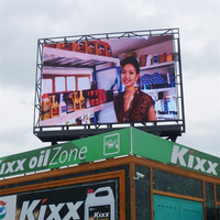 Pantalla LED de exterior SMD. P10 Instalación fácil Pantallas LED Publicidad comercial Bill Boarding P10 Module