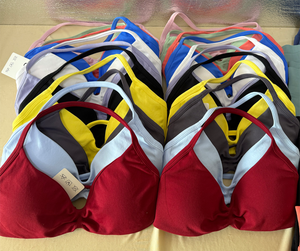 Reggiseno Sportivo da Donna Alta Qualità Senza Cuciture ad Alto Impatto con Logo Personalizzato Nessun MOQ per Palestra Allenamento All'Americana Senza Schienale Imbottito in Spandex - Product Image 6