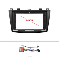 Panel de Coche Android de 9 Pulgadas para Mazda 3 2010-2013, Accesorios para Coche, GPS, Wifi, Radio FM Estéreo, Marco para Radio Android