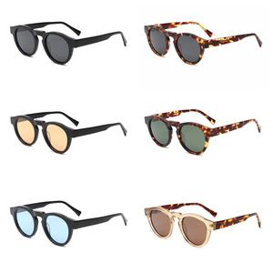 Lentes de Sol Redondos de Acetato con Logotipo Personalizado, Polarizados, Gruesos, de Diseño, de Lujo, para Hombre y Mujer, Tendencia 2026 - Product Image 4