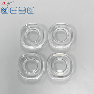 Almohadilla Transparente <span class=keywords><strong>para</strong></span> <span class=keywords><strong>Lavadora</strong></span>, Base Antideslizante y Antichoque, Alfombrilla Multifuncional Autoadhesiva de Goma PU - Product Image 1