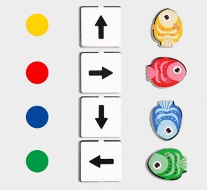 Jeux de réflexion pour enfants, éducation préscolaire, jeux de mémoire, exercices de concentration, jouets de puzzle - Product Image 3
