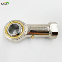 Roulement à rotule sphérique à haute précision SI5T/K en acier chromé P0, filetage femelle M5x0.8 PHS5 pour machines