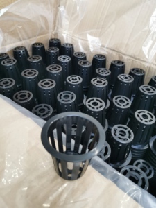 Pots de filet de plantation hydroponique 2 pouces tour de culture hydroponique agricole salades panier de plantation Pot de filet en maille PP - Product Image 6