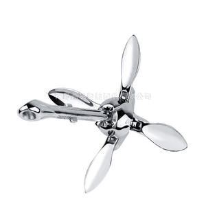 Ancre pliante à quatre coins pour yacht et bateau de pêche, acier inoxydable 316, accessoire d'ancre marine grande capacité - Product Image 3
