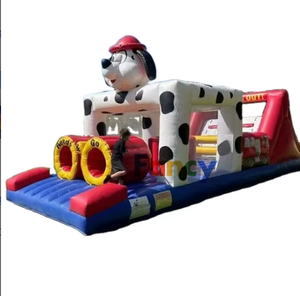 Piscina Inflable con Obstáculos <span class=keywords><strong>de</strong></span> Tamaño Ideal, Tobogán Inflable con Obstáculos, Pista <span class=keywords><strong>de</strong></span> Obstáculos Inflable en Venta - Product Image 4