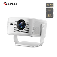 Projecteur 4K Cinéma Familial HY450MAX OS14 avec 2 x 16 Go, Décodage 8K Haute Résolution, Résolution Native 1080P – Vente en Gros
