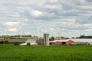 ระบบไฮบริดพลังงานลมและพลังงานแสงอาทิตย์แบบออฟกริด ยี่ห้อจินซุน สำหรับใช้ในฟาร์ม พร้อมแบตเตอรี่ตะกั่วกรด รุ่น 09  48V-380V - Product Image 3