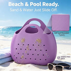 Bolsos de Mano Ligeros y Duraderos de EVA para Mujer, Bolsos de Diseño de Lujo con Estampado, Gran Capacidad, Logotipos Personalizados, Directo de Fábrica - Product Image 3