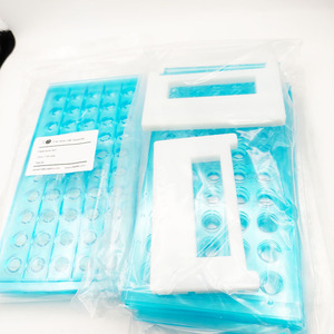 XZ LAB SUPPLIES <b>Plastic</b> 13mm*50hole <b>tube</b> rack Chemical Resistant - Product Image 1