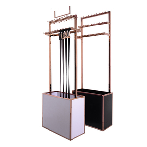 Magasin de vêtements ceinture support présentoir amovible double couche ceinture bilatérale support - Product Image 3