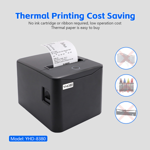 Imprimante thermique de reçus anti-huile 80 mm USB/LAN/BT/WIFI en option Garantie de deux ans Imprimante POS avec coupe-papier automatique - Product Image 3