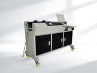 Machine à relier les cahiers A3 électrique commerciale entièrement automatique à colle thermofusible, chauffage rapide 1200W, longueur 450mm