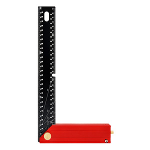 Foldable Metal Angle Ruler 330 Degree Rotation 15 Degree Increment For Woodworking Measurement Marking - Product Image 2