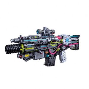 Compatible <span class=keywords><strong>con</strong></span> DAWN CREATION Energy Blaster, Bloques de Construcción ABS de 40 Piezas, Pistolas de Juguete, Rifle de Asalto Eléctrico de Alta Potencia, Juguete de Ensamblaje - Product Image 5
