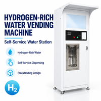 Distributeur d'eau moléculaire hydrogénée intelligent avec système RO et option de surveillance à distance pour utilisation commerciale