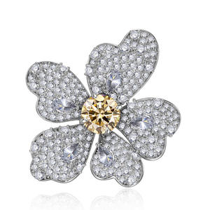 Moda Hip Hop tendenza Ring1ct6.5mm Round Gra Moissanite anello di diamanti Silver925 gioielli Design esagerato di lusso Moissanite anello - Product Image 5