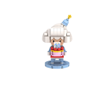 Bộ đồ chơi lắp ghép mô hình phố phố bằng nhựa ABS tùy chỉnh, tỷ lệ 1:1, dành cho mẫu giáo, tự làm - Product Image 1