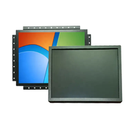 17 inci 1280X1024 TFT layar LCD 1000cd/m2 VGA Input portabel Laptop PC Monitor dengan layar persegi tertanam