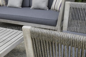 Sofá de mimbre para exteriores, muebles de lujo de gran calidad, 2020, Vietnam - Product Image 3