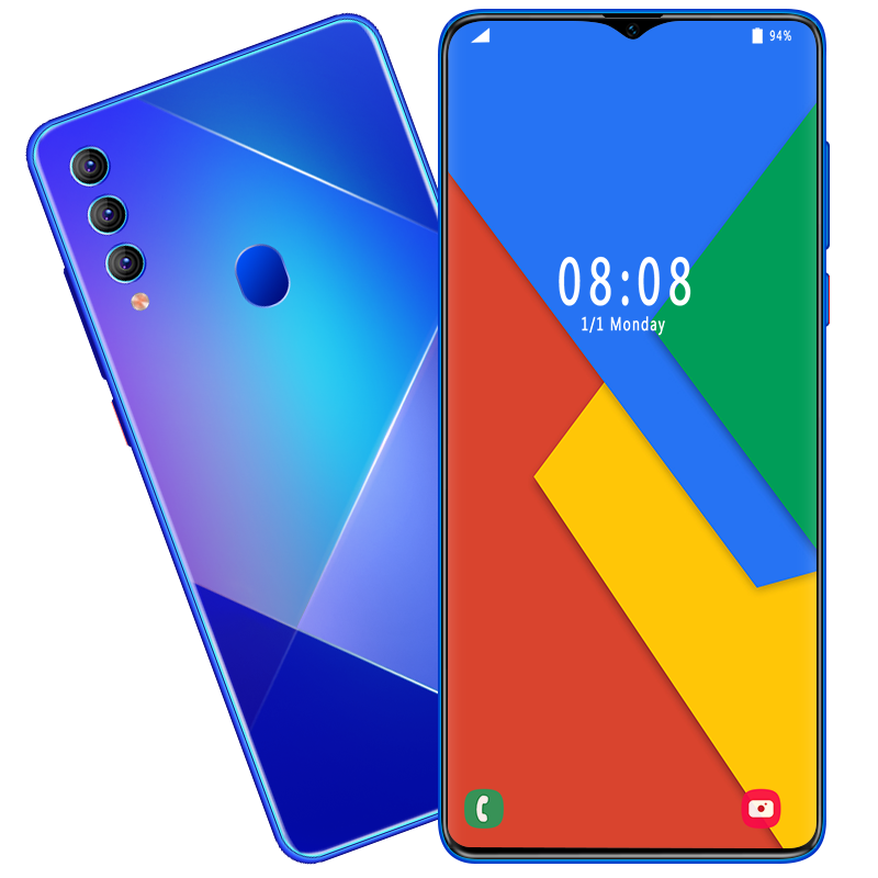 M90+ Smartphones New products 6.7 Inch 8GB+512GB Android Unlocked Mobile Phones 5G Smart Cell Phones