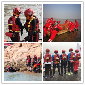 شهادة CE جودة عالية قماش أكسفورد أبيض PFDs الطفو 100 ٪ إنقاذ المياه - Product Image 4