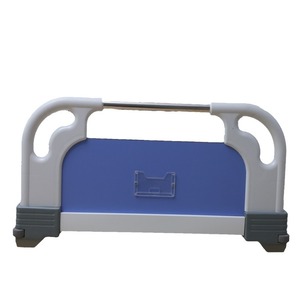 ABS <b>headboard</b> steel pipe hospital bed footboard accessories bracket <b>panel</b> nursing bed disassembly protective railing medical bed - Product Image 3