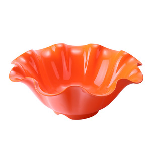 Wuhe Melamine Fruit <b>Plate</b> Flower Shape Food Grade Dried Fruit Snack <b>Plate</b> For Home Living Room Coffee Table Party Use - Product Image 2